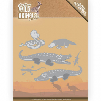 Amy Design - Wild Animals Outback - Crocodile (ADD10206)