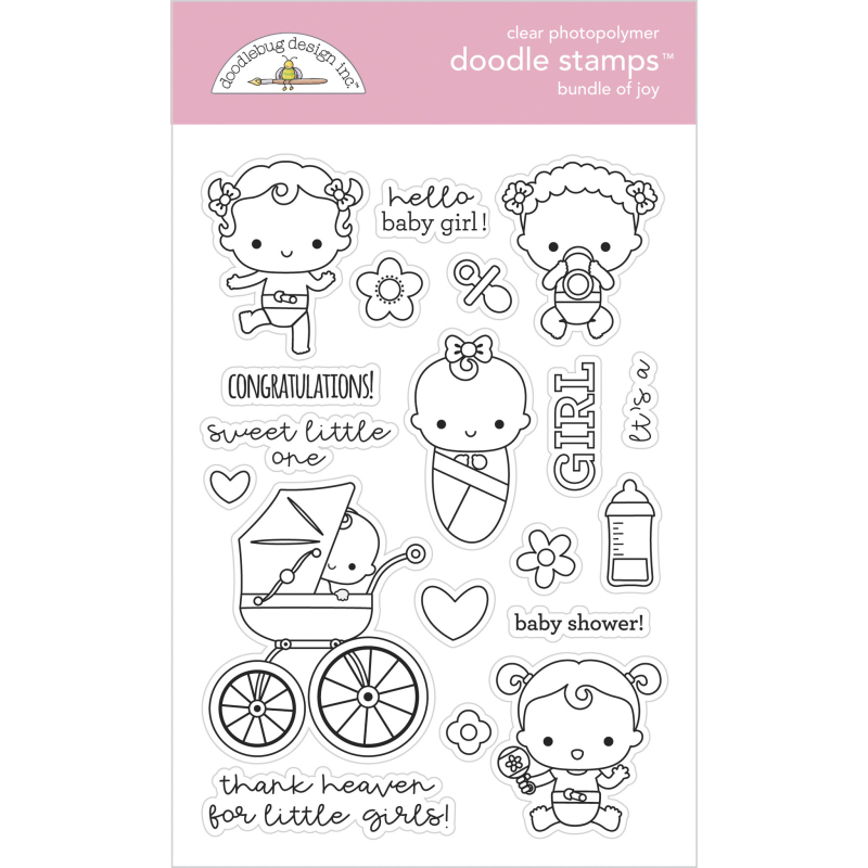 Doodlebug Design Bundle of Joy Doodle Stamps (6791) (842715067912)