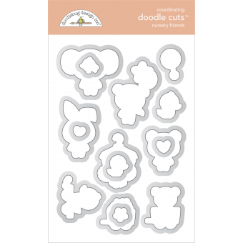 Doodlebug Design Nursery Friends Doodle Cuts (6794) (842715067943)