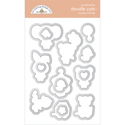 Doodlebug Design Nursery Friends Doodle Cuts (6794)