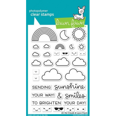 Lawn Fawn All the Clouds Clear Stamps (LF2331)