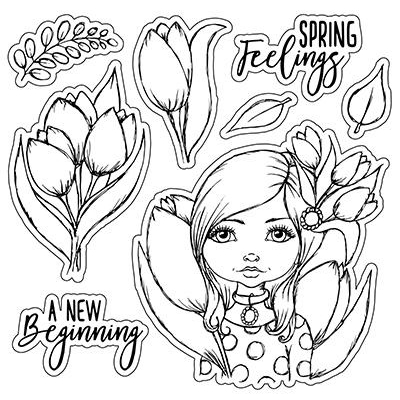 LDRS Creative A New Beginning Clear Stamps (CCD112)