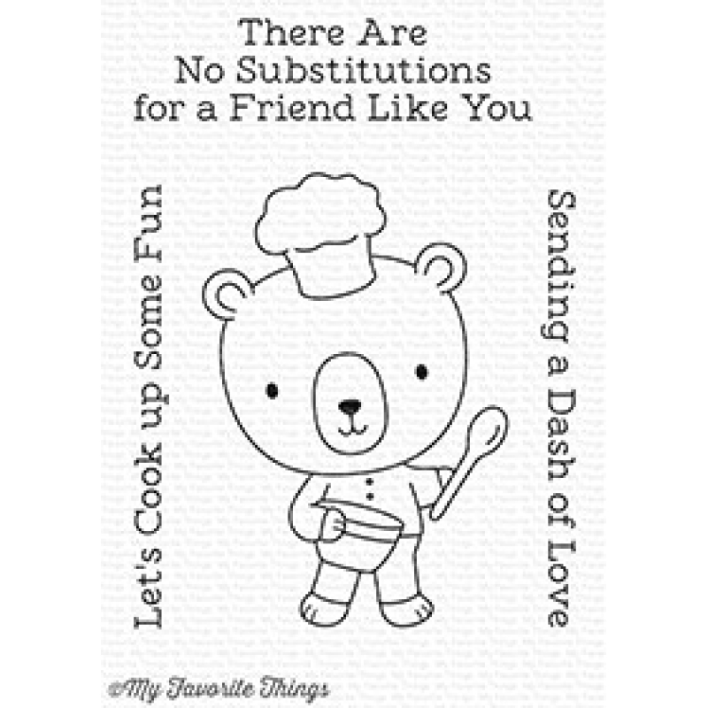 My Favorite Things Cook Up Some Fun Clear Stamps (CS-245)