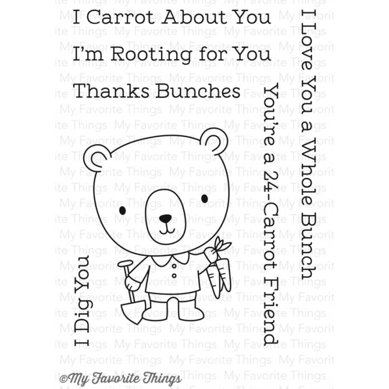 My Favorite Things Rooting For You Clear Stamps (CS-230)