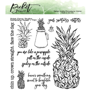 Picket Fence Studios Something Sweet Clear Stamps (T-107) (745557992681)