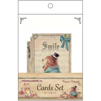 Memory Place Forest Friends Cards Set (MP-58685) ( MP-58685)