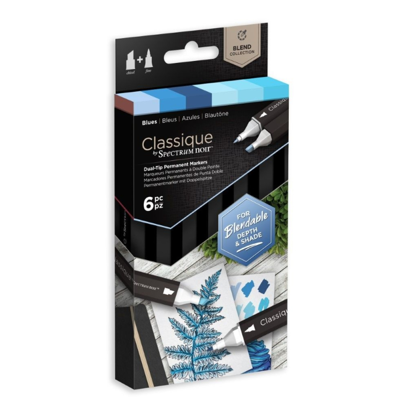 Spectrum Noir Classique Blues (6pcs) (SPECN-CS6-BLU)