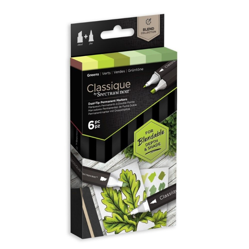 Spectrum Noir Classique Greens (6pcs) (SPECN-CS6-GRN)