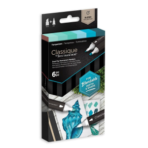 Spectrum Noir Classique Turquoises (6pcs) (SPECN-CS6-TUR)