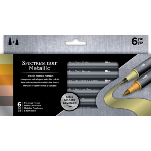 Spectrum Noir Spectrum Noir Metallic Makers Precious Metals (6pc) (SPECN-MM-MET6)