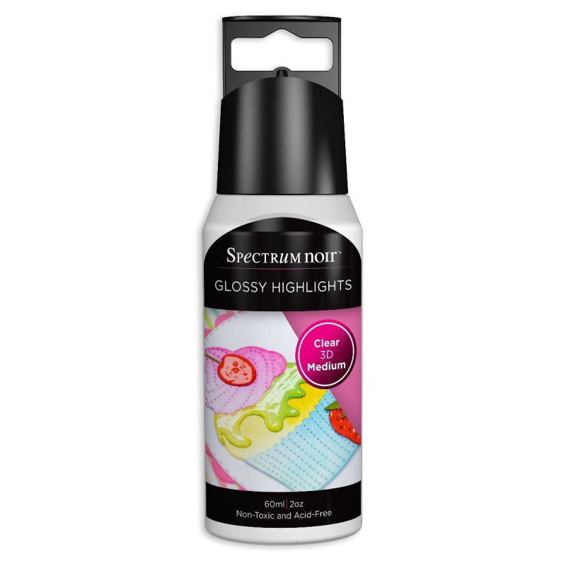 Spectrum Noir Glossy Highlights Clear 60ml (SN-GLHI-CL60)