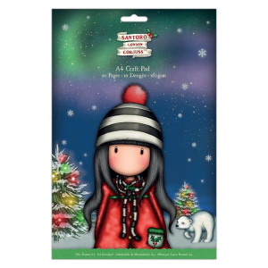 Gorjuss Christmas A4 Craft Pad (GOR 160905)