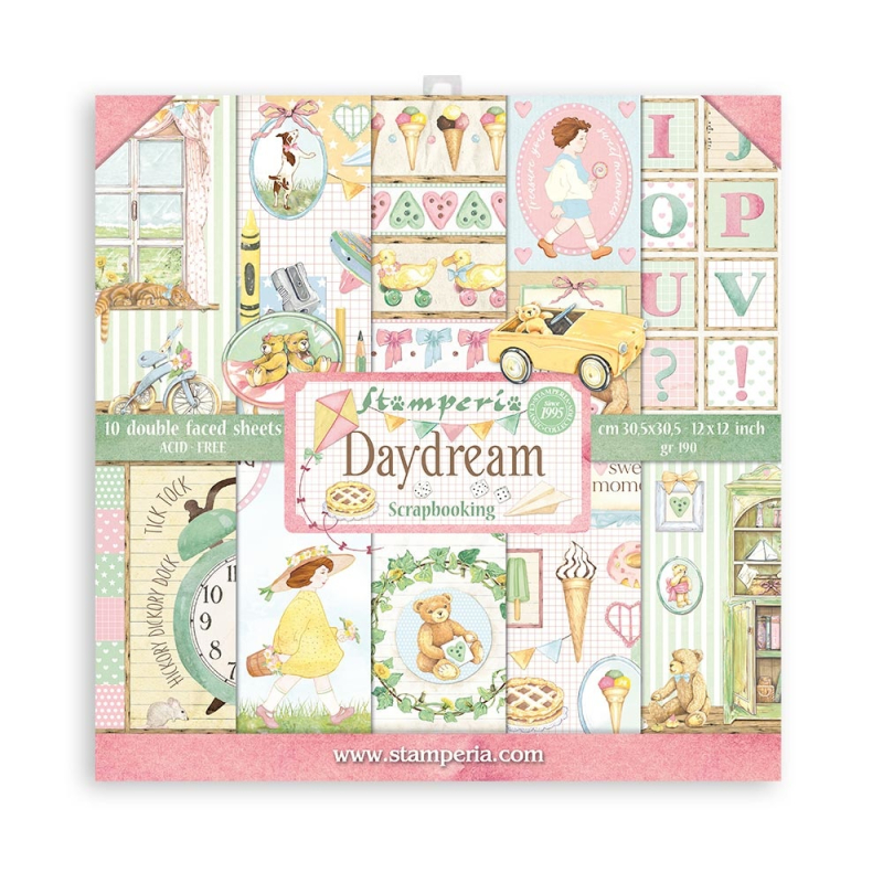 Stamperia Daydream 12x12 Inch Paper Pack (SBBL104) ( SBBL104)