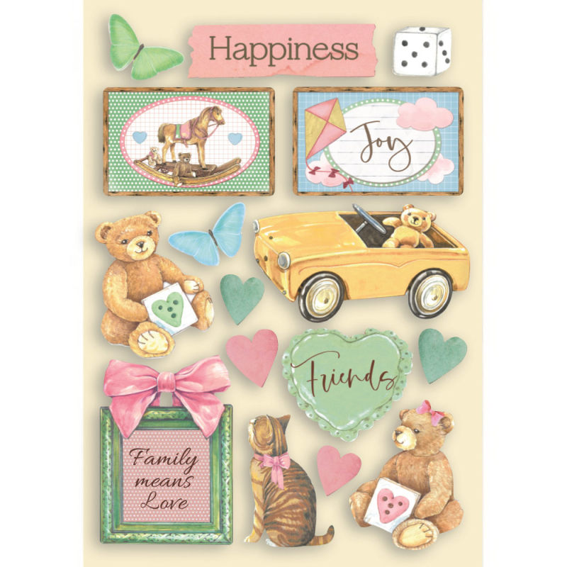 Stamperia Wooden Shapes A5 Daydream (KLSP118)