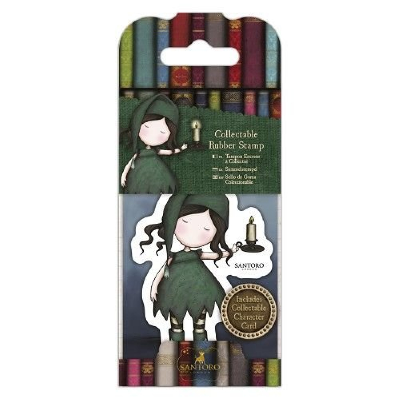 Gorjuss Collectable Mini Rubber Stamp No. 34 Nightlight Rubber Stamp (GOR 907414)