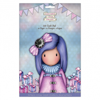 Gorjuss Birthday A4 Craft Pad (GOR 160134)