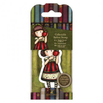 Gorjuss Collectable Mini Rubber Stamp No. 37 Dear Apple (GOR 907417)