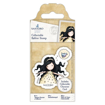 Gorjuss Collectable Mini Rubber Stamp No. 44 Free As A Bird (GOR 907143) ( GOR 907143)