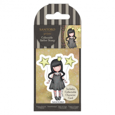 Gorjuss Collectable Mini Rubber Stamp No.71 My Own Universe (GOR 907336)