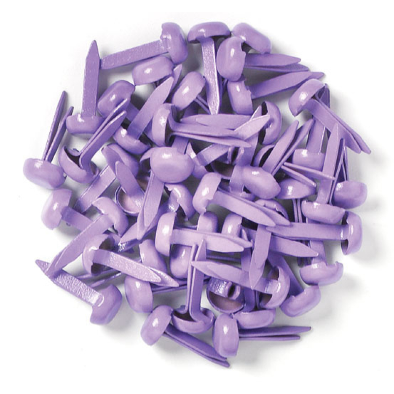 Doodlebug Design Lilac Mini Brads (25pcs) (88) (811470000885)