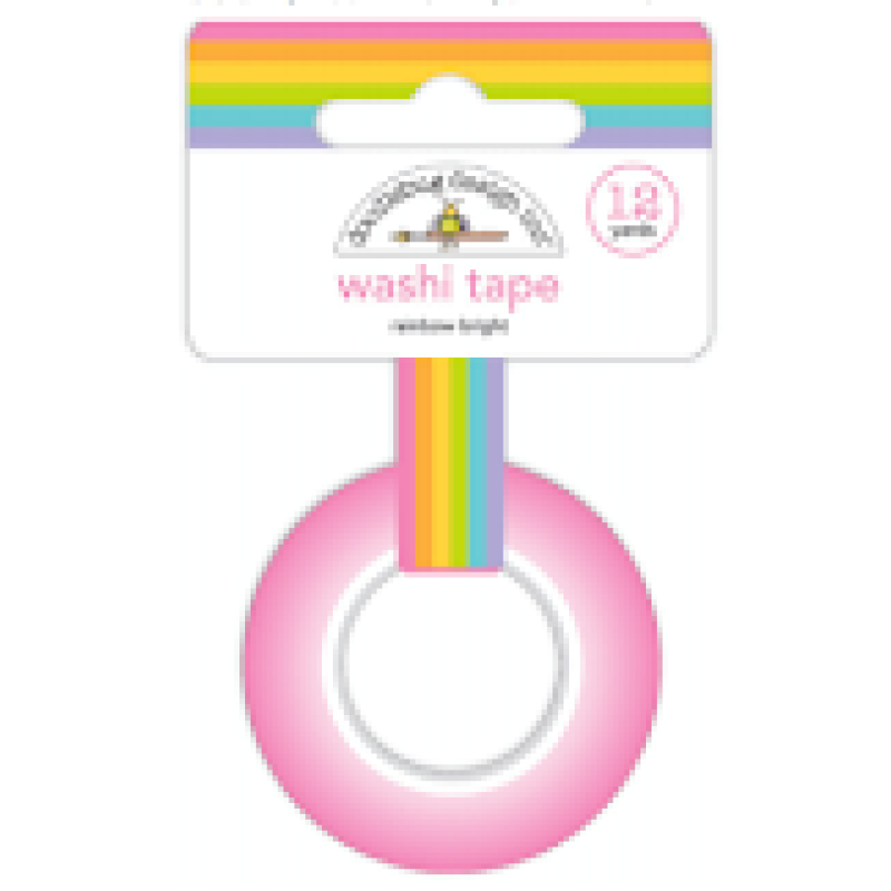 Doodlebug Design Rainbow Bright Washi Tape (7198) (842715071988)