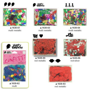 Darice • Confetti ballon 14 gr met.multi (1630-61)