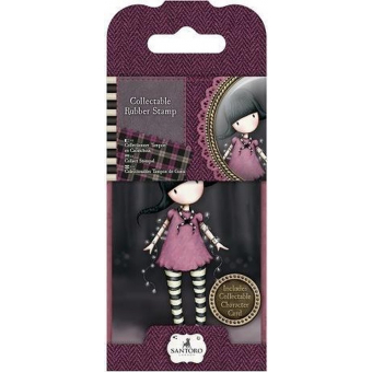 Gorjuss Collectable Mini Rubber Stamp No. No. 13 Fairy Lights (GOR 907313)