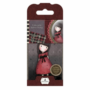 Gorjuss Collectable Mini Rubber Stamp No.15 The Black Star Collectable Rubber Stamp (GOR 907315)