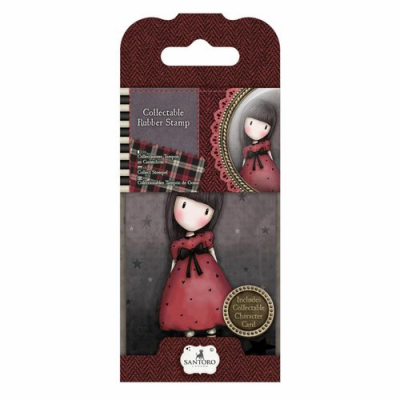 Gorjuss Collectable Mini Rubber Stamp No.15 The Black Star Collectable Rubber Stamp (GOR 907315)