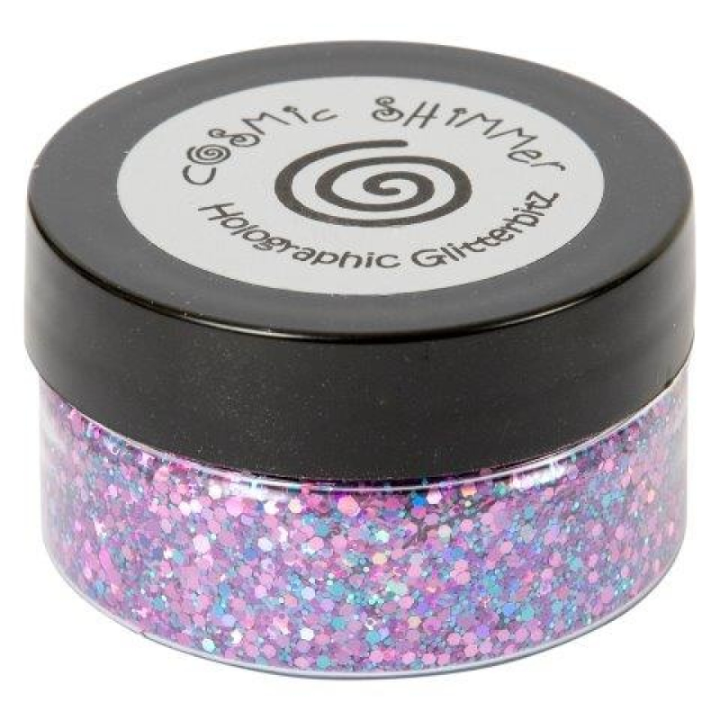 Cosmic Shimmer Glitterbitz Holographic Mermaid Purple 25ml (CSHGBMERMAID)