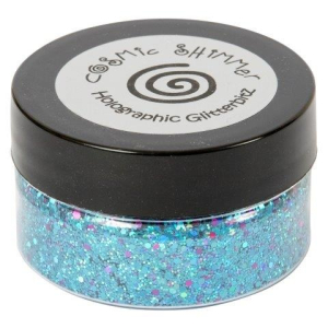 Cosmic Shimmer Glitterbitz Holographic Teal Haze 25ml (CSHGBTEAL)