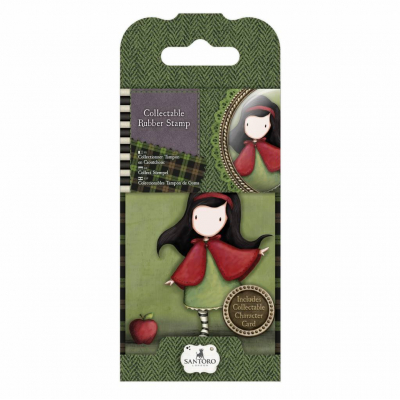 Gorjuss Collectable Mini Rubber Stamp No. 14 Little Red (GOR 907314)