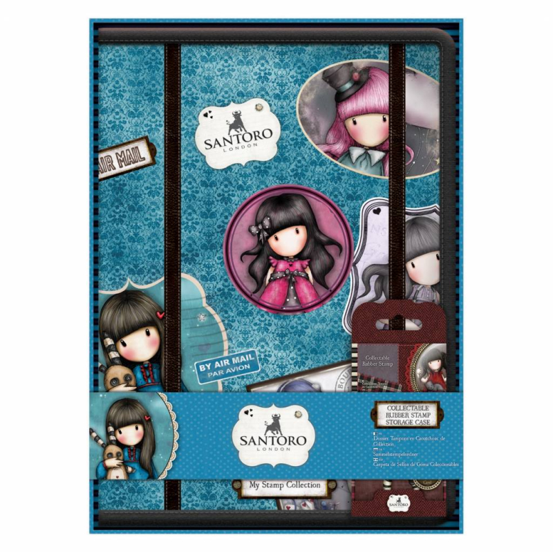 Gorjuss Collectable Rubber Stamp Storage Case - Santoro (Includes No. 1 Ruby Stamp) (GOR 907300)