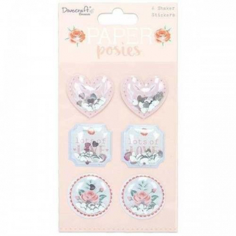 Dovecraft Paper Posies Shaker Stickers (DCSTK090)