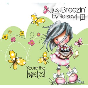 LDRS Creative Holly Just Breezing By Clear Stamps  ( LDRSPD211)