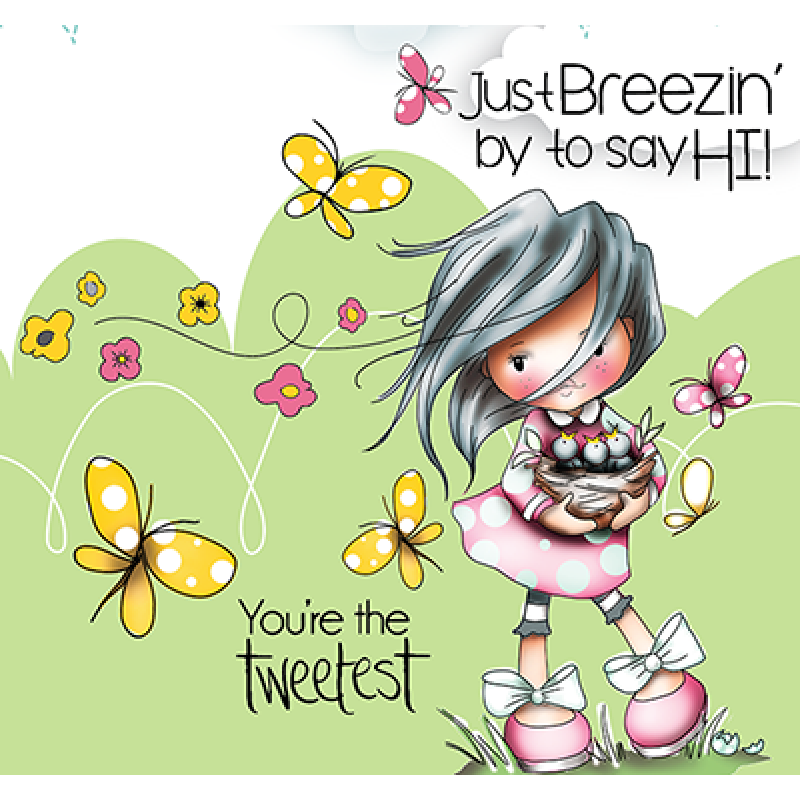 LDRS Creative Holly Just Breezing By Clear Stamps  ( LDRSPD211)