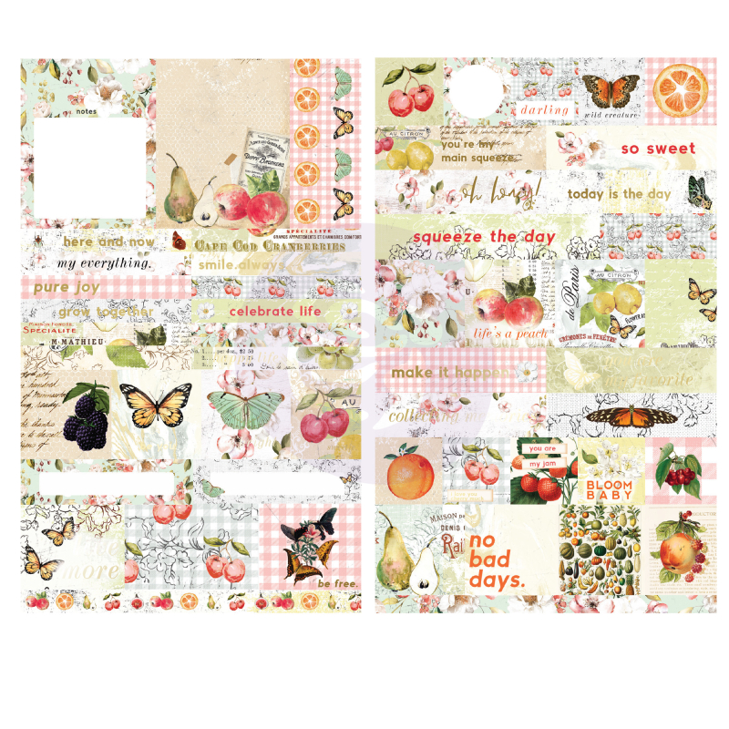 Prima Marketing Fruit Paradise Quote and Word Stickers (638436)