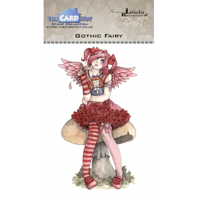 The Card Hut Gothic Fairy Clear Stamps (LRFF008)