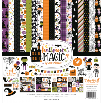 Echo Park Halloween Magic 12x12 Inch Collection Kit (HMA249016) ( HMA249016)