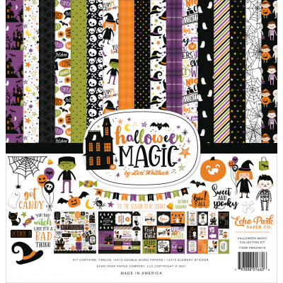 Echo Park Halloween Magic 12x12 Inch Collection Kit (HMA249016)