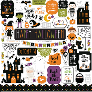 Echo Park Halloween Magic 12x12 Inch Element Sticker (HMA249014)