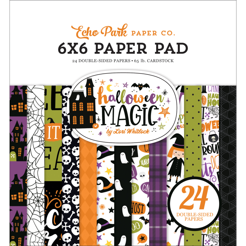 Echo Park Halloween Magic 6x6 Inch Paper Pad (HMA249023)