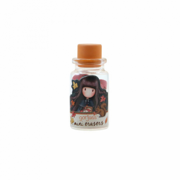 Gorjuss Mini Erasers In Glass Bottles (590GJD01)