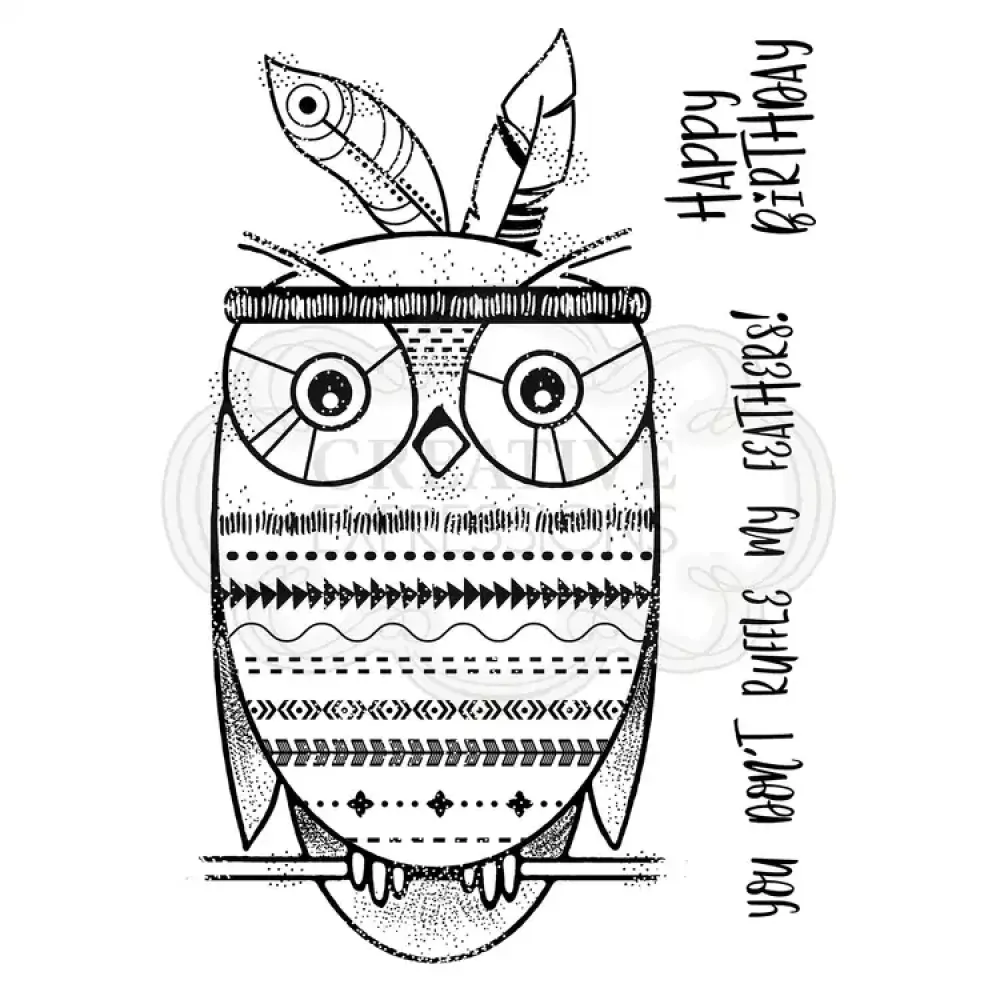 Woodware • Clear stamp set Bo-hoot! (FRS792)