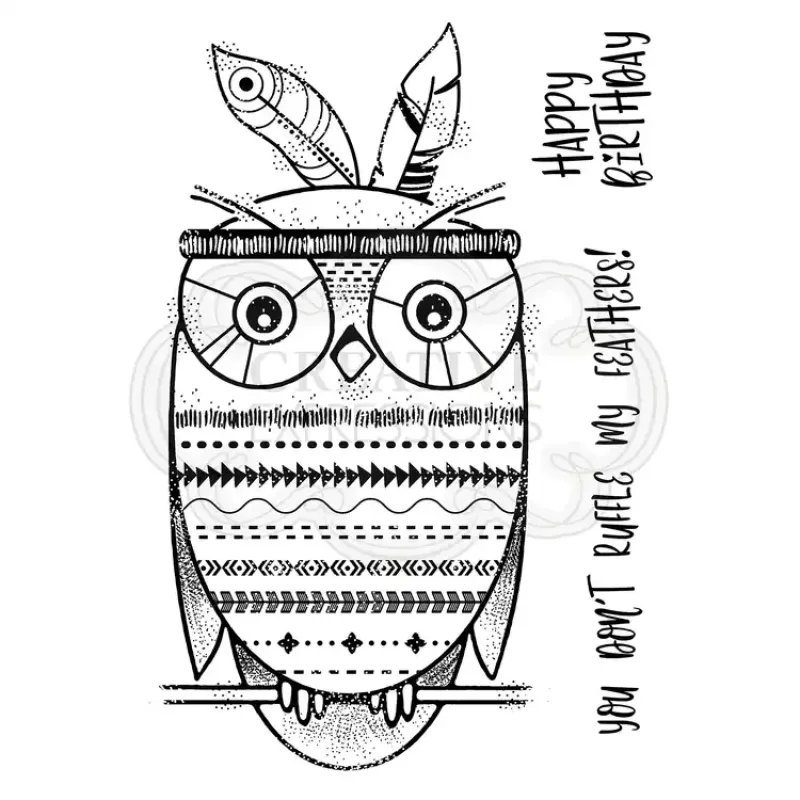 Woodware Clear stamp set Bo-hoot! (FRS792)