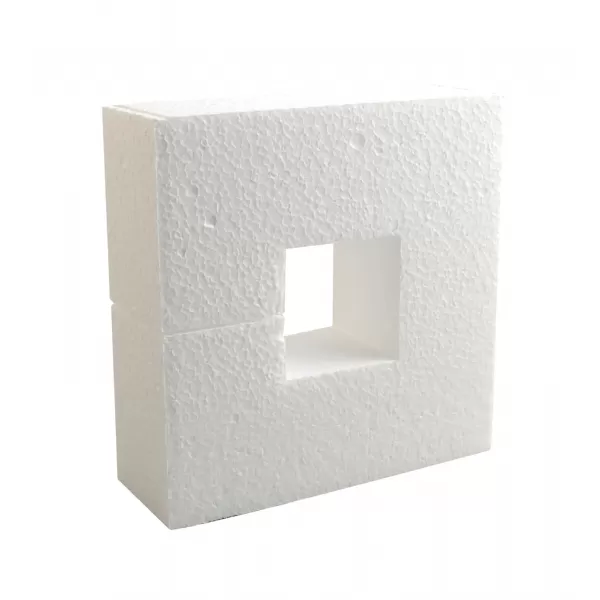 Vaessen Creatieve Piepschuim vierkant 15x15x4cm (31408-0194)