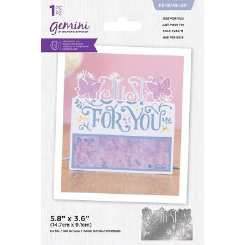 Gemini Just For You Edge'ables Dies (GEM-MD-EDG-JFYOU)