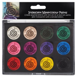 Cosmic Shimmer Iridescent Watercolour Palette Set 2 Carnival Brights (CSIWPSET2) ( CSIWPSET2)