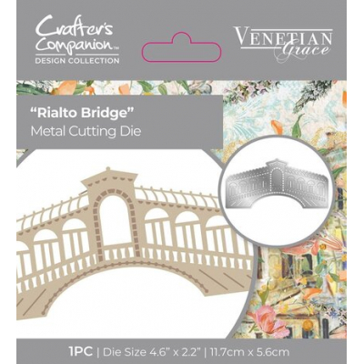 Crafter's Companion Venetian Grace Metal Die Rialto Bridge (VEG-MD-RIBR)