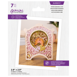 Gemini Interchangeable Love Elements Dies (GEM-MD-ELE-INLOV)